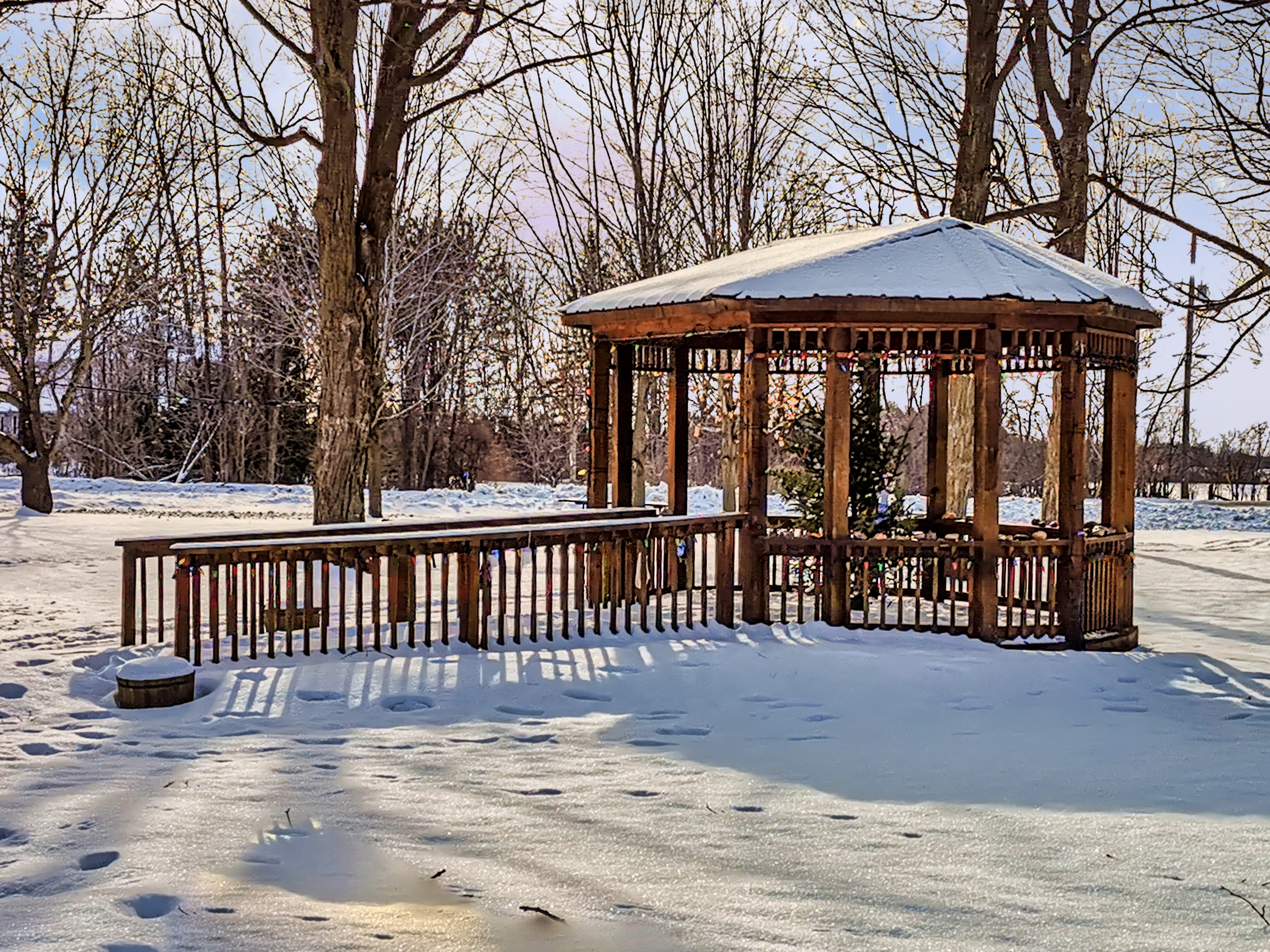 gazebo in Maplewood Park Photo Credit Betty Cooper