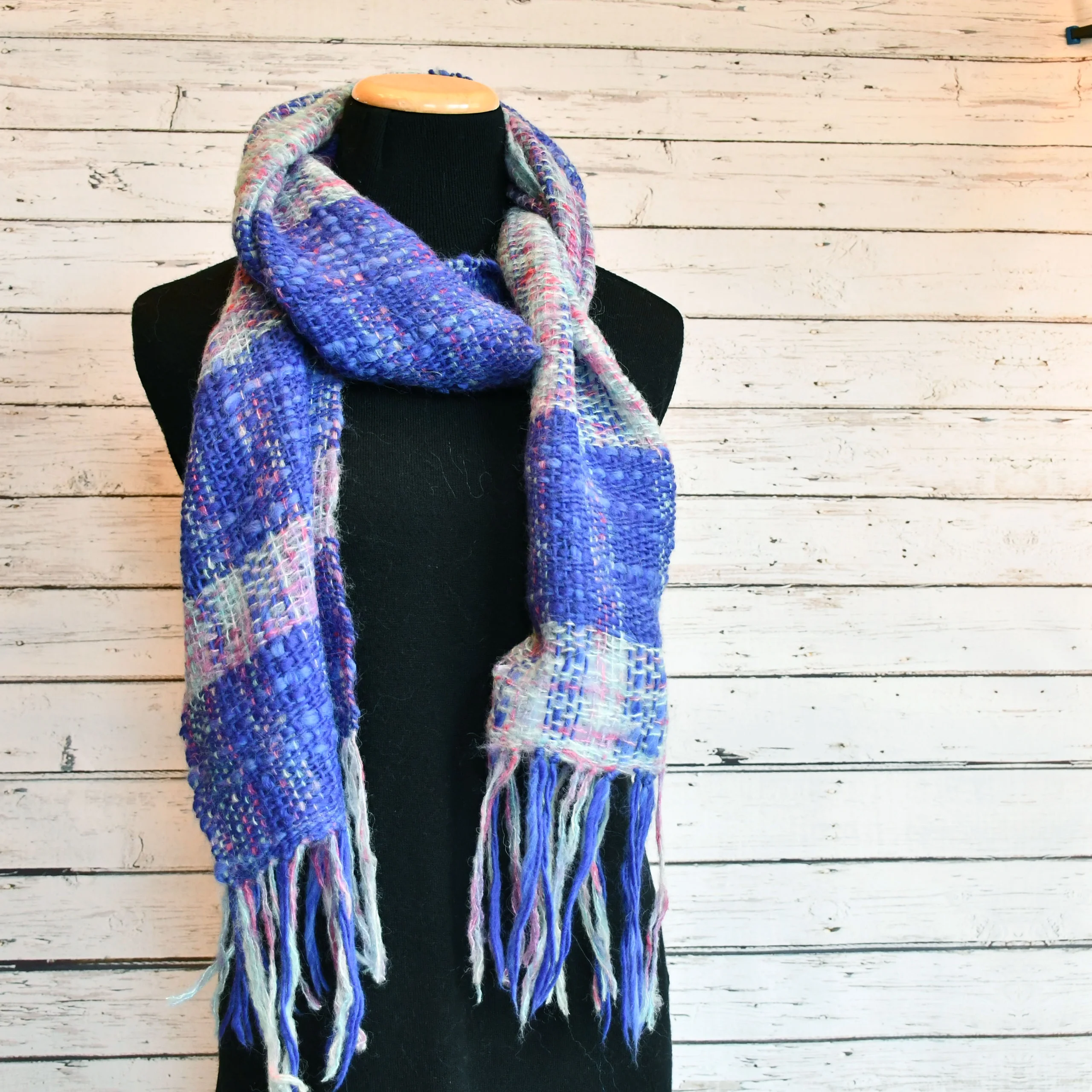 Mohair & Wool Scarf - Squishy Bug Arts