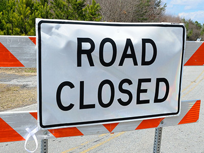 Notice: Temporary Road Closure - Donoghue Road NOV 20 & 21