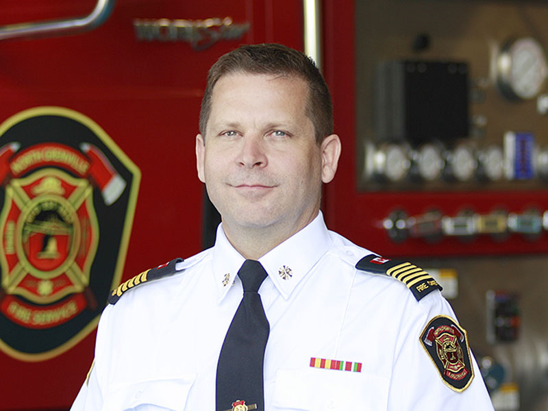 North Grenville Fire Chief John Okum