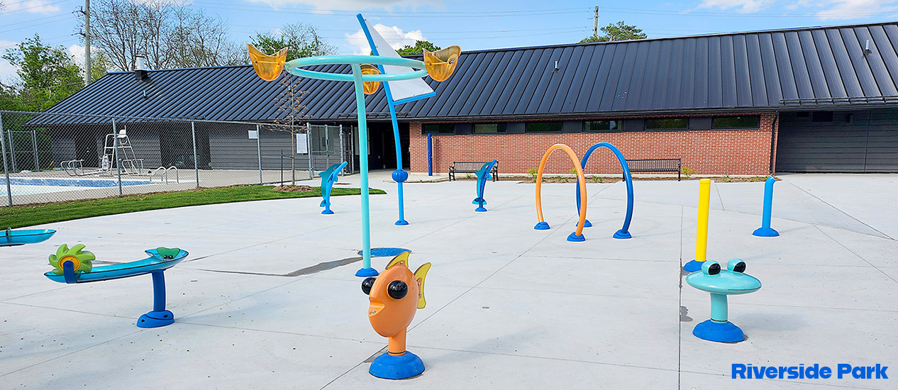 Riverside park Splash Pad